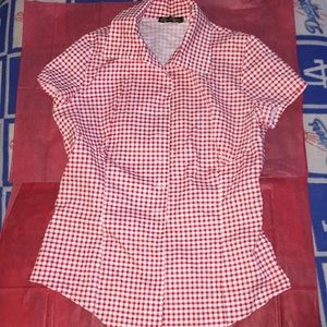 Laura Byrnes for Pin Up Couture gingham shirt